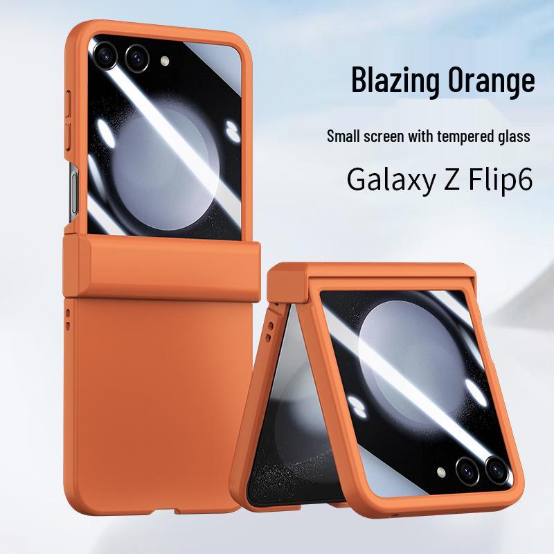 Samsung Z Flip7 Skin-Feel Three-Piece Protective Case Set for Flip4/5