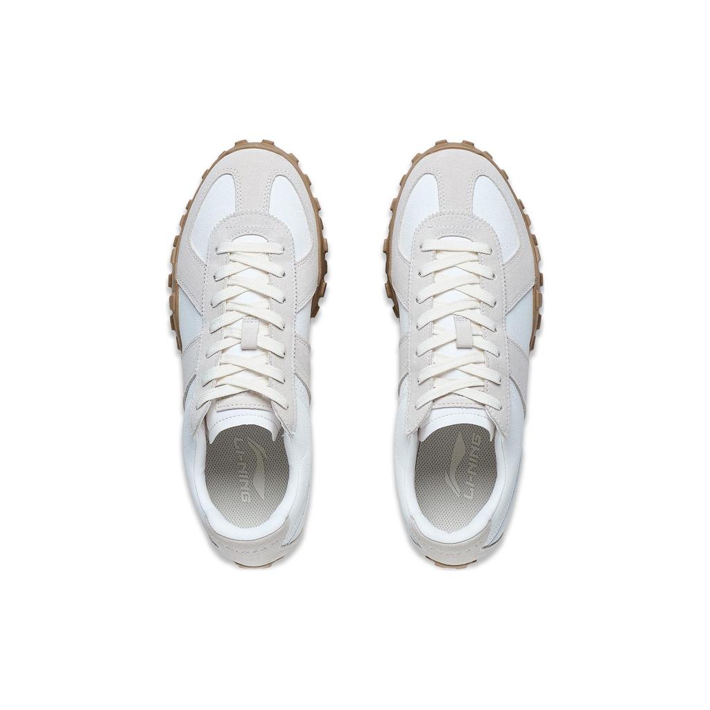 (WMNS) Li-Ning Yunchuan Vintage 'White Brown' Women's AGCT160-3