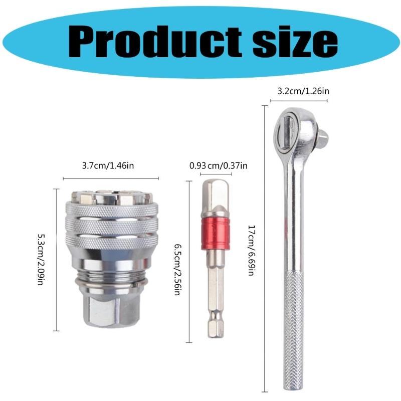 Ratchet Combination Socket Wrench Set Motorcycle Torques Tool Auto Mechanic Mechanical Workshop Improvement Tool