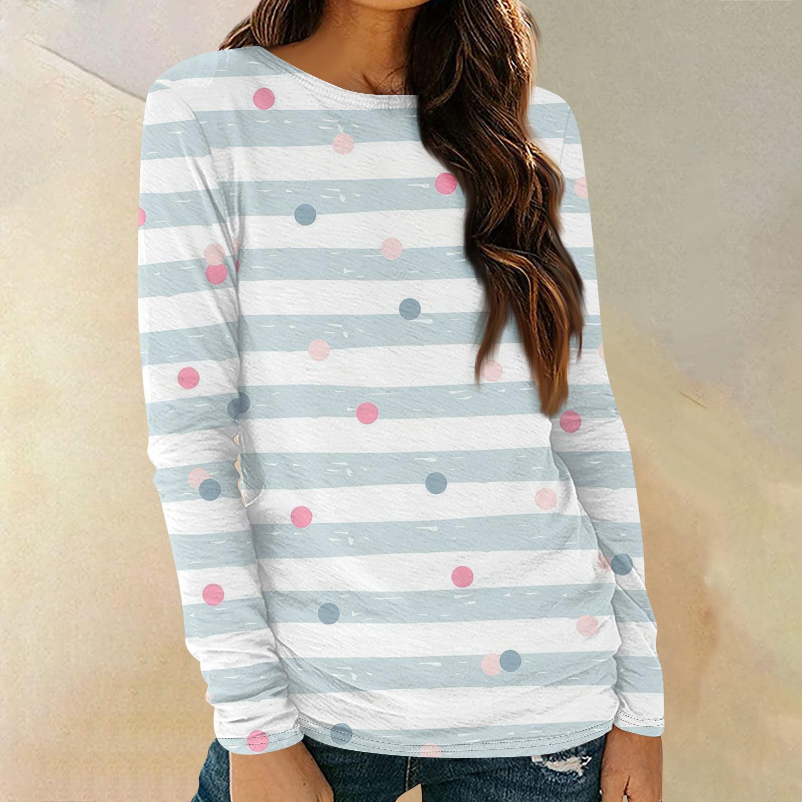 

Женские рубашки с длинным рукавом и круглым вырезом, базовая футболка, повседневный топ, осенняя модная туника, облегающие футболки XXL