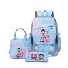 Witch Hunters Three-Piece Backpack Kpop Demon Unters Printed Backpack Lunch Bag