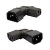 C14 To IEC320 C13/C5/C7 AC-Power Adapter 3 Terminals Socket Adapter Male To Female Wire-free Power Connector Adaptor