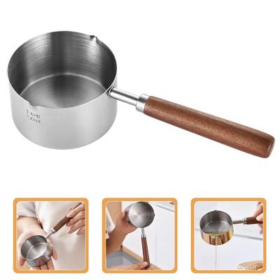Kaffeekanne Edelstahl Kleine Milch Baby Kochgeschirr Aufschäumen Krug 304 Sauce Pan