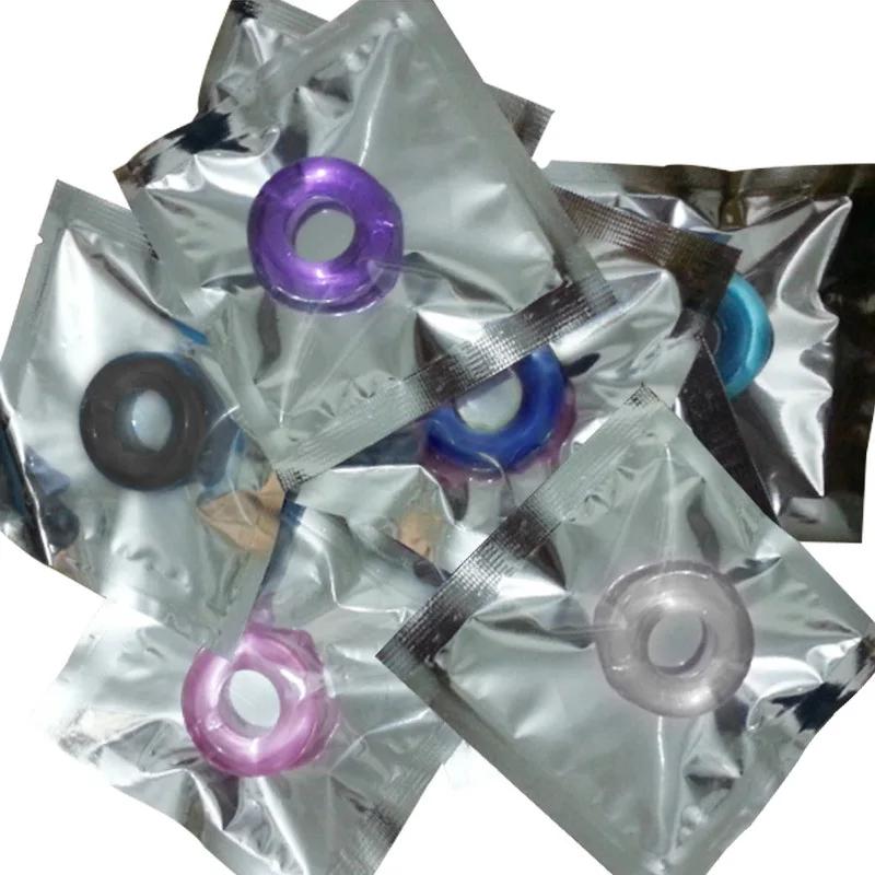 Silicone Durable Penis Ring Adult Men Ejaculation Delay Chastity Cock Rubber Rings Penis Enlargement Sex Toys For Male Sex Ring