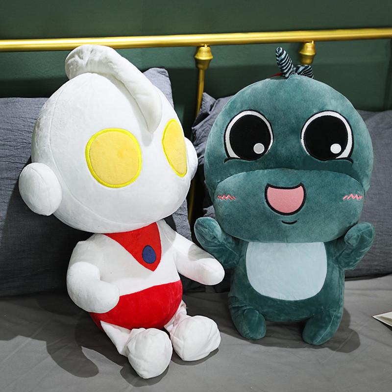 Plushie Monster Ultraman Toy Cute Cartoon Doll Girls Kid Companion Gift Birthday