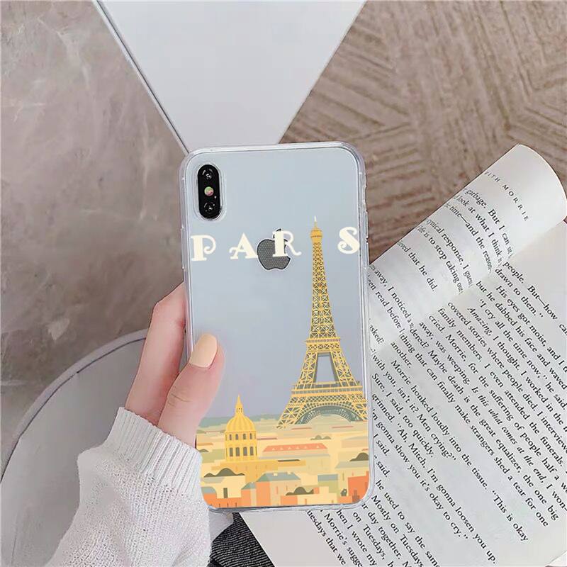 

Японский чехол для телефона Traint Moun Fuji World Travel для iPhone 11 12 13 mini pro XS MAX 8 7 6 6S Plus X 5S SE 2020 XR, прозрачный чехол iphone 14promax