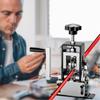 Unealtă manuală dezizolatoare de sârmă acționată de bormașină pentru cupru, diametru 0,06-1 inci - Design cu manivelă manuală cu fălci și șuruburi reglabile pentru reciclarea ușoară a fierului vechi
