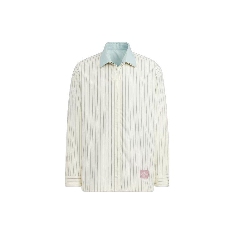 Adidas Originals X Umamiism Co-Branded Logo Print Layered Long Sleeve Shirt Unisex Tops Blue HR6446