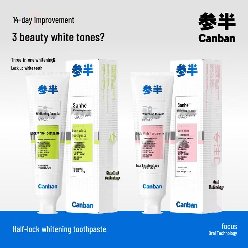 Can Ban Whitening Peach Toothpaste