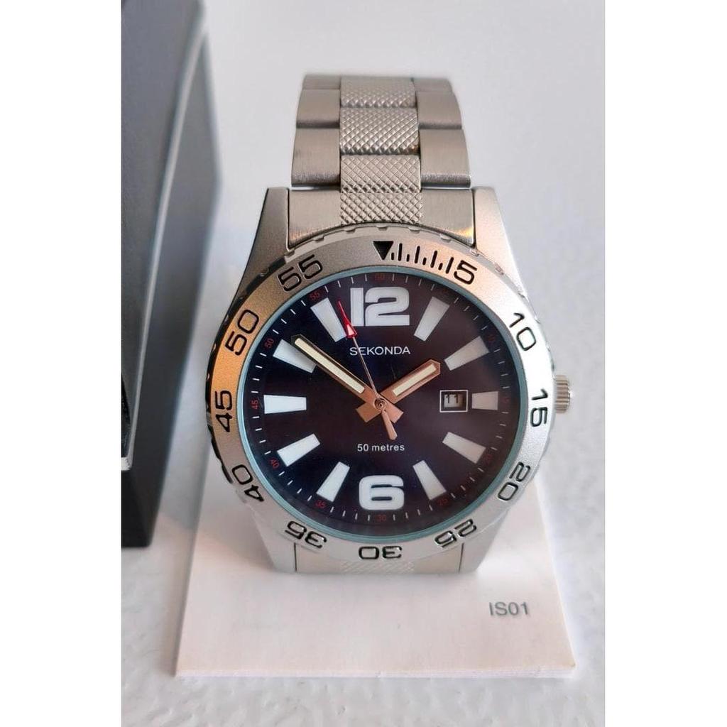 Used SEKONDA 3253 Stainless Steel Watch Men's Watch