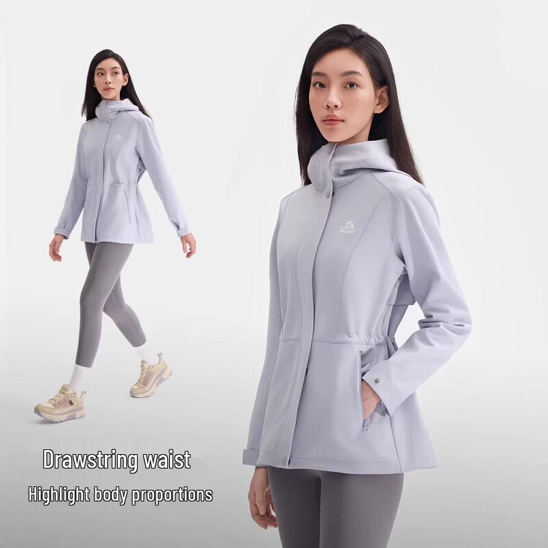 Pelliot Women's Windproof Water-Repellent Softshell Jacket