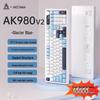 AULA AK980 Tri-Mode Gasket Hot-Swappable 98-Key RGB Mechanical Keyboard