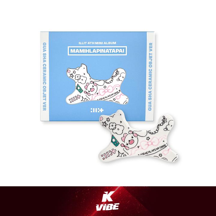 

Official ILLIT 4th Mini Album [MAMIHLAPINATAPAI] - Gua Sha Ceramic Objet Special Edition