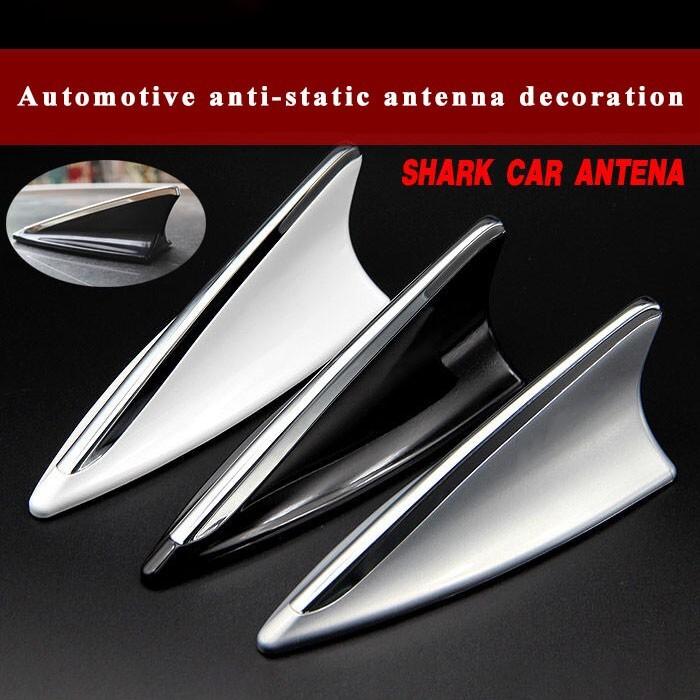 

Fin Roof Car Trim Antenna Carbon Fiber Shark Radio Antena Cover Waterproof