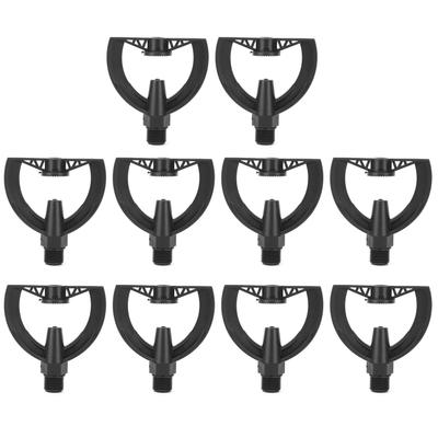 10PCS/Bag G1/2 Male Thread Refraction Impact Sprinkler for Garden Lawn Sprayer Irrigation