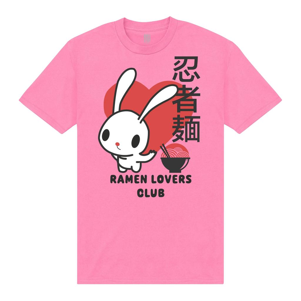 TORC Unisex Adult Ramen Lovers Club Bunny T-Shirt