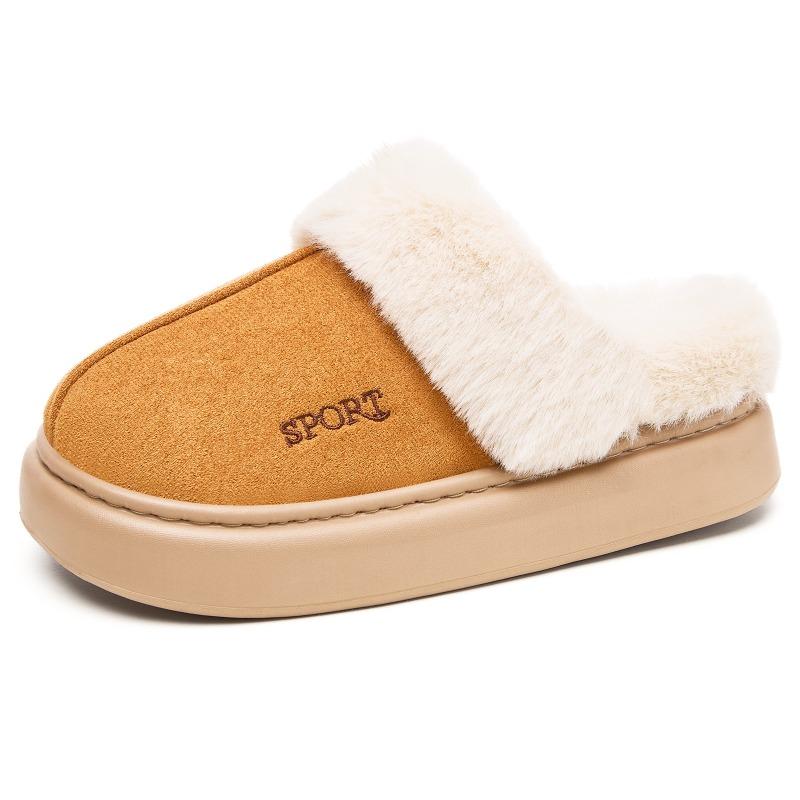 Shoes Women's Shoes New Short Boots Piled and Thickened Women's Cotton Shoes Versatile Short Boots Large Size One-pedal Women's Cotton Boots