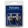 Parksons Metal Strap Lock Pins for Guitar and Bass, Set of 2, Nickel, PSL-700N