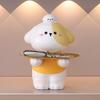 Unique Anime Cute Dog Living Room Ornament Tabletop Home Entrance Key Storage High-end Decoration Gifts Durable