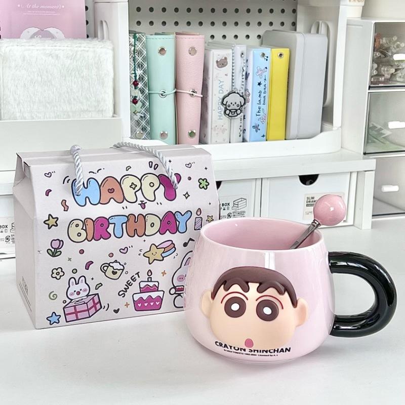 Kubek na wodę prezent na urodziny dla dziewczynki uroczy ceramiczny kubek biuro dom śniadanie filiżanka do kawy