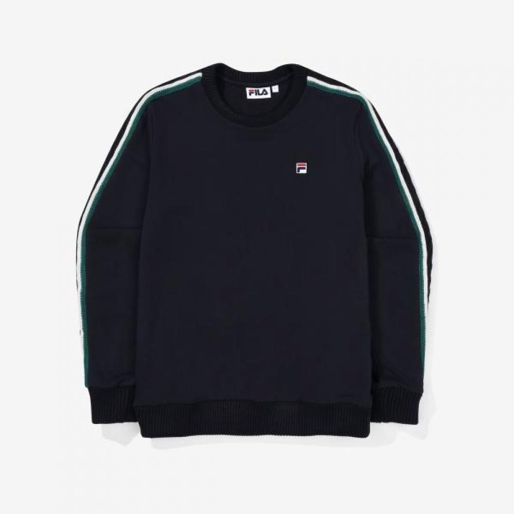 Fila F Box Collection Knit Detail Sweatshirt navy/90