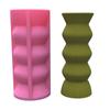 Concrete Mould Hand-Making Plant Pot Mold Hand-making Silicone Molds Geometric Paper Folding Shaped for DIY Planter