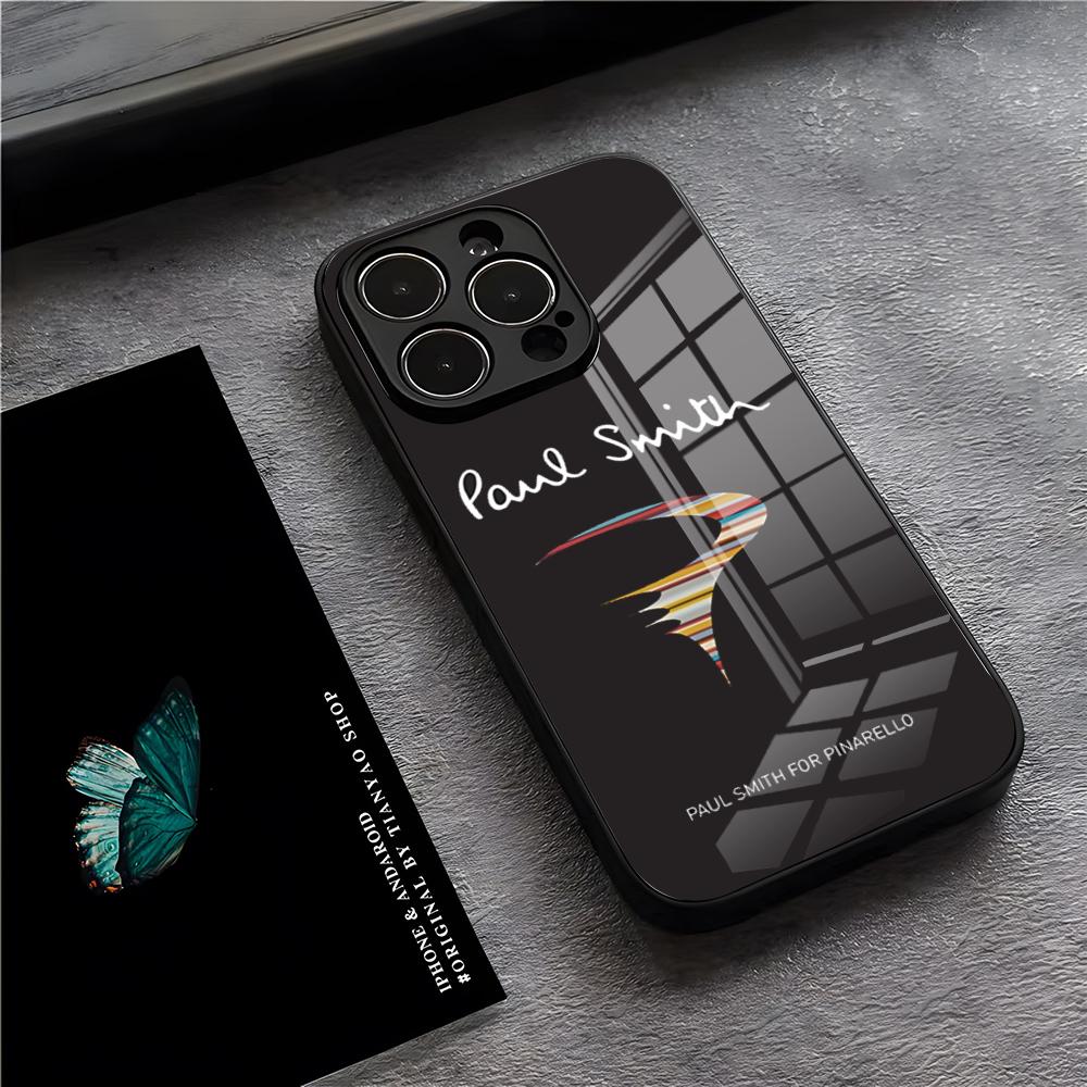 Fashion S-Smith Paul Art Phone Case For IPhone 17 Pro Max 15 Pro 16 14 Plus 12 13 Mini 11 Pro Shockproof Glass Cover