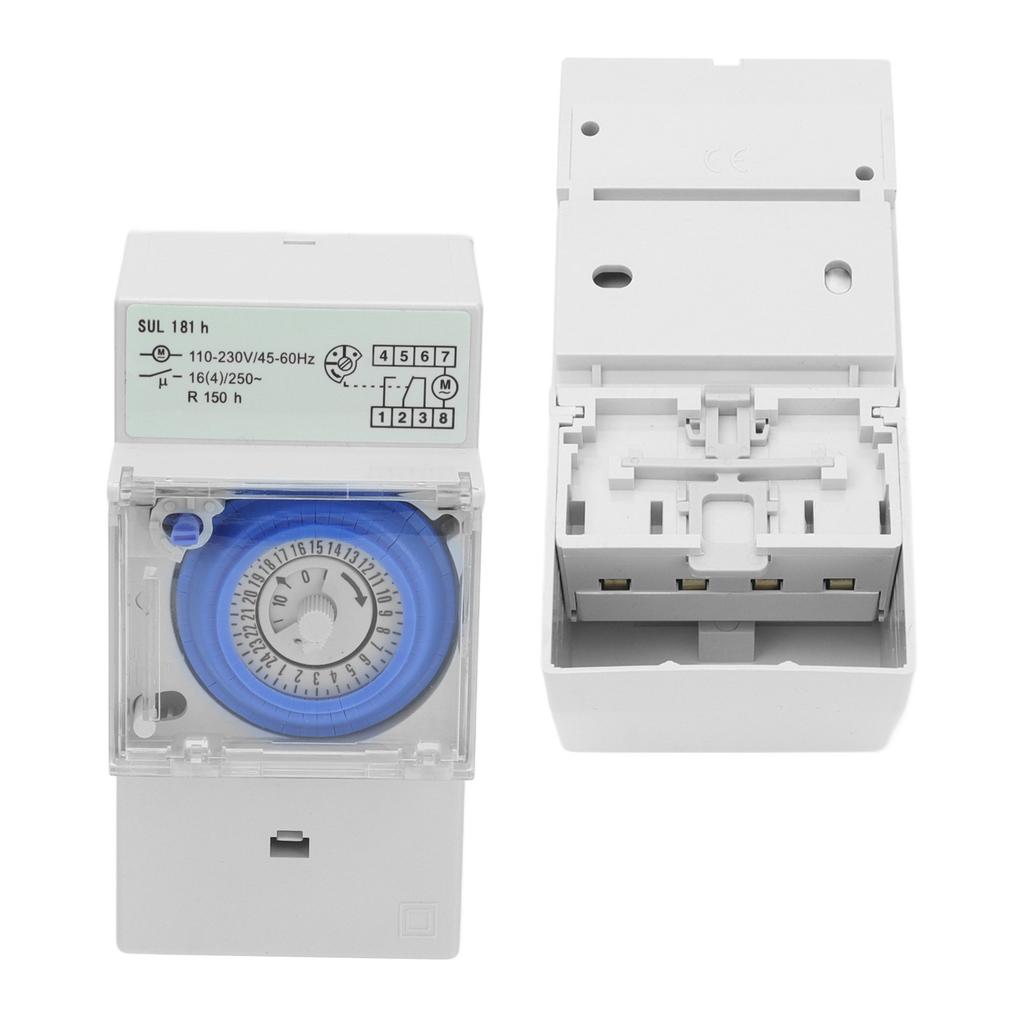 SUL181H Time Control Switch Mechanical Time Switch Cycle Timer High Accuracy Time Delay Switch 110‑230V