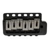 Wilkinson WVP6-SB 10.8mm 5+1 Hole Tremolo Bridge Unit with Stainless Steel Saddles and Full Steel Block for Imported/Japanese Strat Guitars, Black