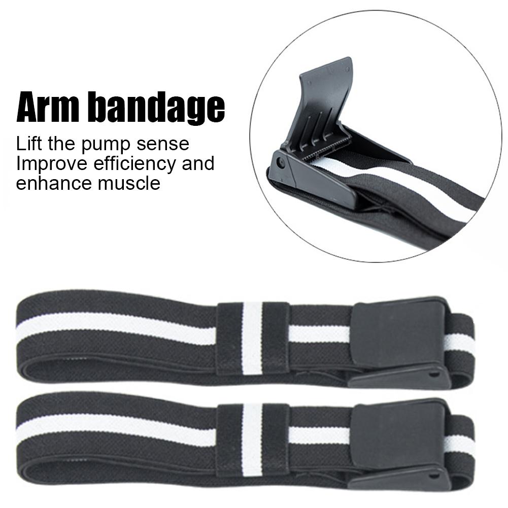 Blood Flow Restriction Band Bodybuilding BFR Training Belts Heavy Weight Lifting Muscle Growth Elastic Fitness Gym Equipment