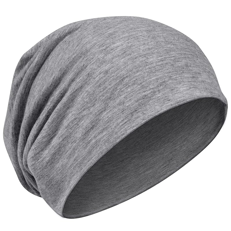 

[Fittia] medical hat men s night cap For sleeping care hat anti-cancer hat knit hat Thin hair removal For going out breathable Washable 100% rayon