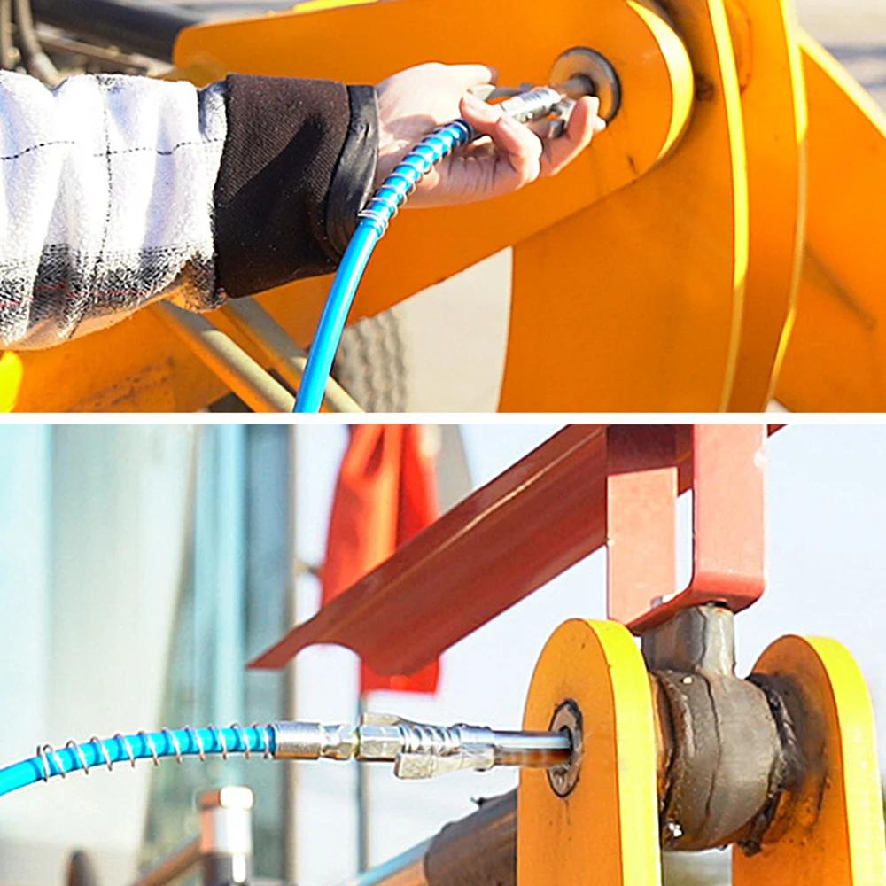 Spojka mazací pistole 10000 PSI NPTI/8 olejové čerpadlo Rychloupínací nástroj na mazací hrot pro automobilovou stříkačku Mazací tryska na opravu