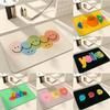 Cartoon Style C-Cute Symbol Floor Mat Absorbent Floor Mat Non-Slip Entrance Rug for Bathrooms Restrooms and Toilets