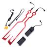 Motorcycle Helmet Cold Light Strip Helmets Mode Night Time Riding Signal Flashing Lights Strip Bar