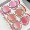 Gradient Blush Matte Pseudo Vegan Cute Genki Girl Nude Makeup Rouge Delicate