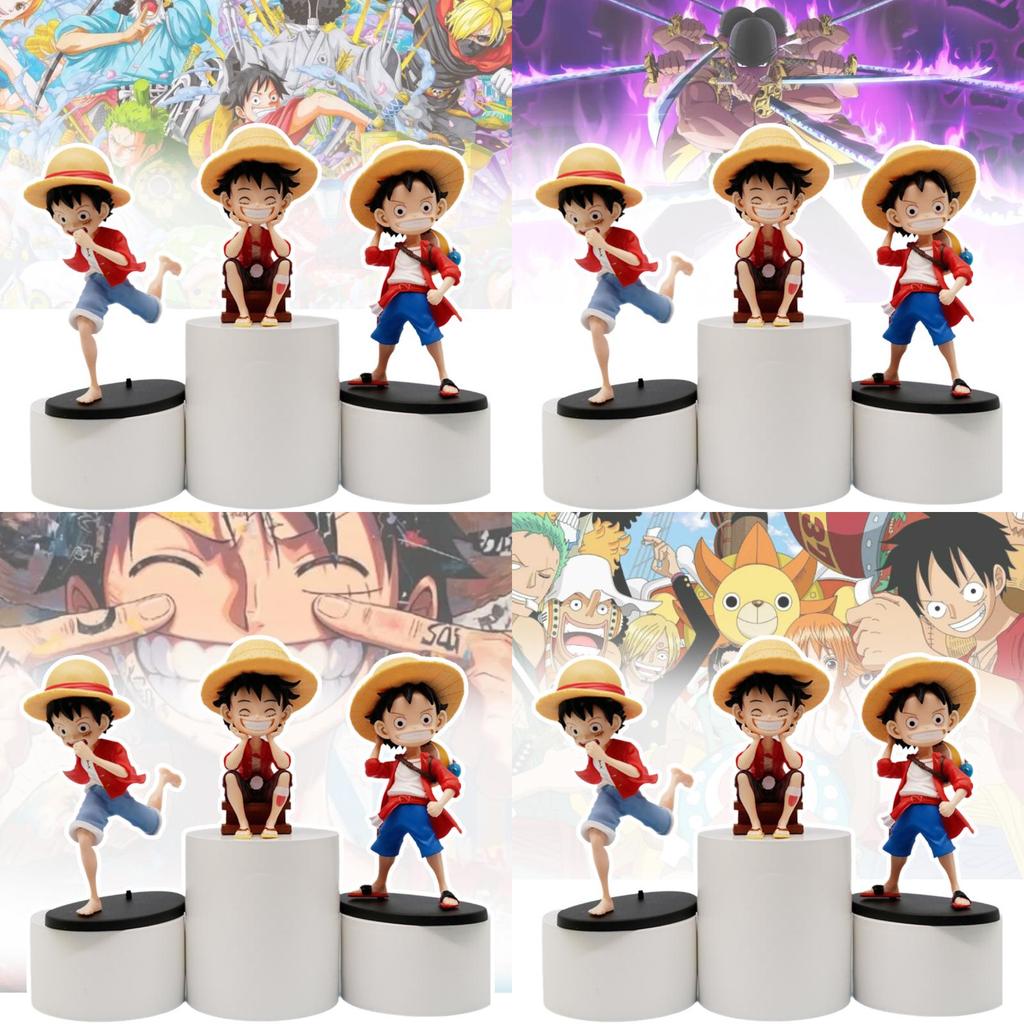 Delightful Childlike Luffy Statue From One Piece Collection For Anime Enthusiasts