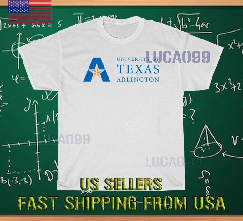 NEW SHIRT UNIVERSITY OF TEXAS ARLINGTON RACING LOGO T shirt FUNNY SIZE S-5XL M