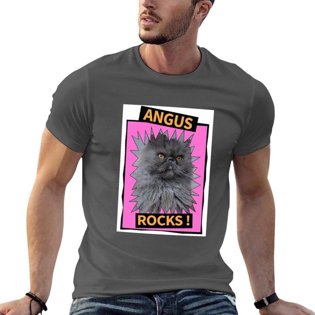 Angus Rocks TShirt t shirt man casual t shirts designer TShirt