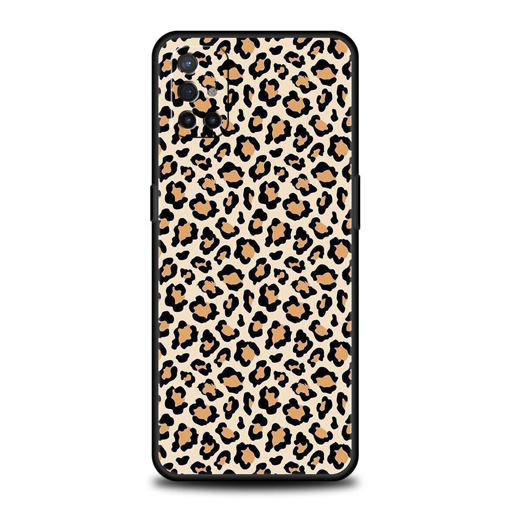 Phone Case For OnePlus 12 11 10 9 Pro 9T 12R 10R 9R 9RT 10T 8T 8 7 6T 7T Nord 2T CE 2 5G N200 N10 Cover Leopard Cheetah Print