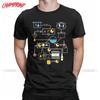 Men's Beer Brewing Schematic Brewery T Shirts Funny Cotton Clothing Funny Short Sleeve Crewneck Tee Shirt Printed T-Shirts