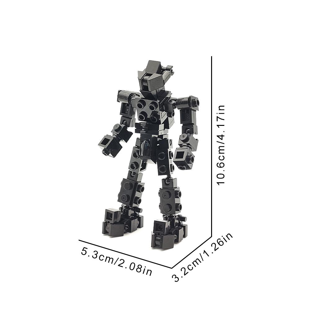 Kreativní MOC Stavebnicové Příslušenství Spojovací Kloubové Kuličkové Částice, Díly Rámů Mecha pro DIY, Kompatibilní s Známými Značkami