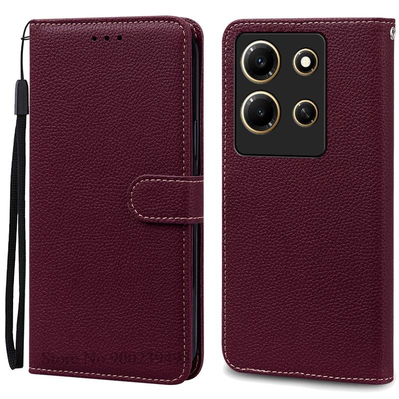 For Infinix Note 30i Case Wallet Leather Flip Cover For Infinix Note 30i Case X6716 Phone Cover Coque Fundas Bumper