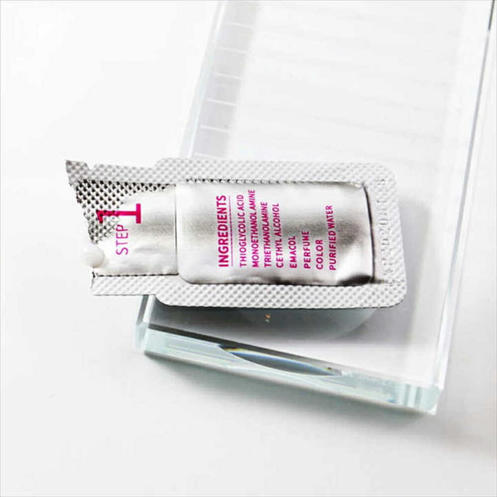 10 Sets [Individually Packaged Eyelash Perm Solution - Solution 1 & 2 Set] Self-Use, Individually Packaged, Single-Use, for Rod-Type and Clip-Type