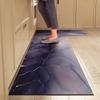 Rutschfeste Küchenmatte Lange Teppiche Kristall-Samt-Teppich für Wohnzimmer Absorbierende Fußmatten Schlafzimmer-Fußmatte Alfombra Kleine Teppiche