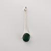 Green Onyx Gemstone 925 Sterling Silver Handmade Jewelry Designer Pendant 1.79" For Women PP-69-23