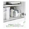 Yamazaki Jitsugyo Refrigerator Mini Drink Storage Case White W5.5 X D31.2 X H9.2cm Tower Refrigerator Storage Storage Tray 1444
