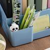 Multi-Layer A4 Document Holder Rack, PP Material Desk Organizer with Storage Box and Bookshelf for Office Supplies, File Rack