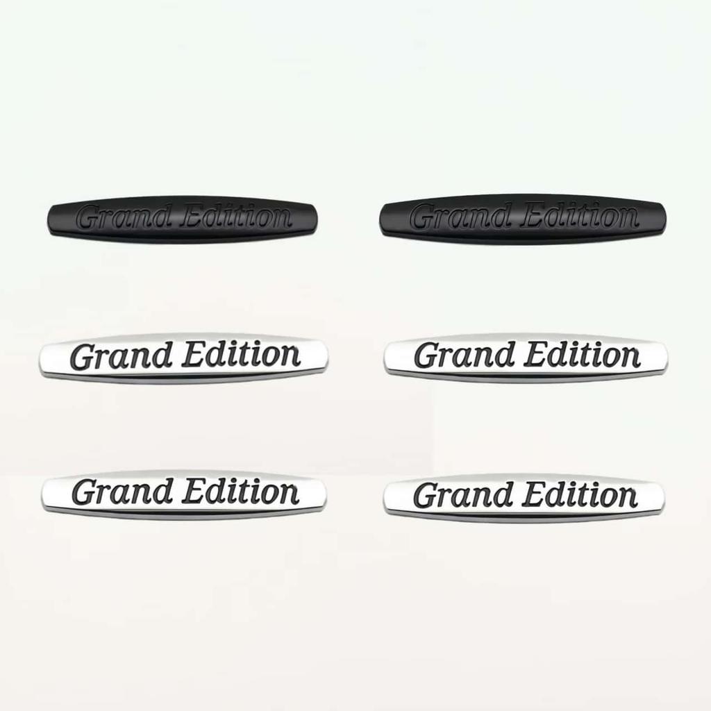 1pc 3D ABS Grand Edition Badge Side Fender Vehicle body Badge Sticker for W211 W212 W213 GLA GLK ML GL GLC GLE