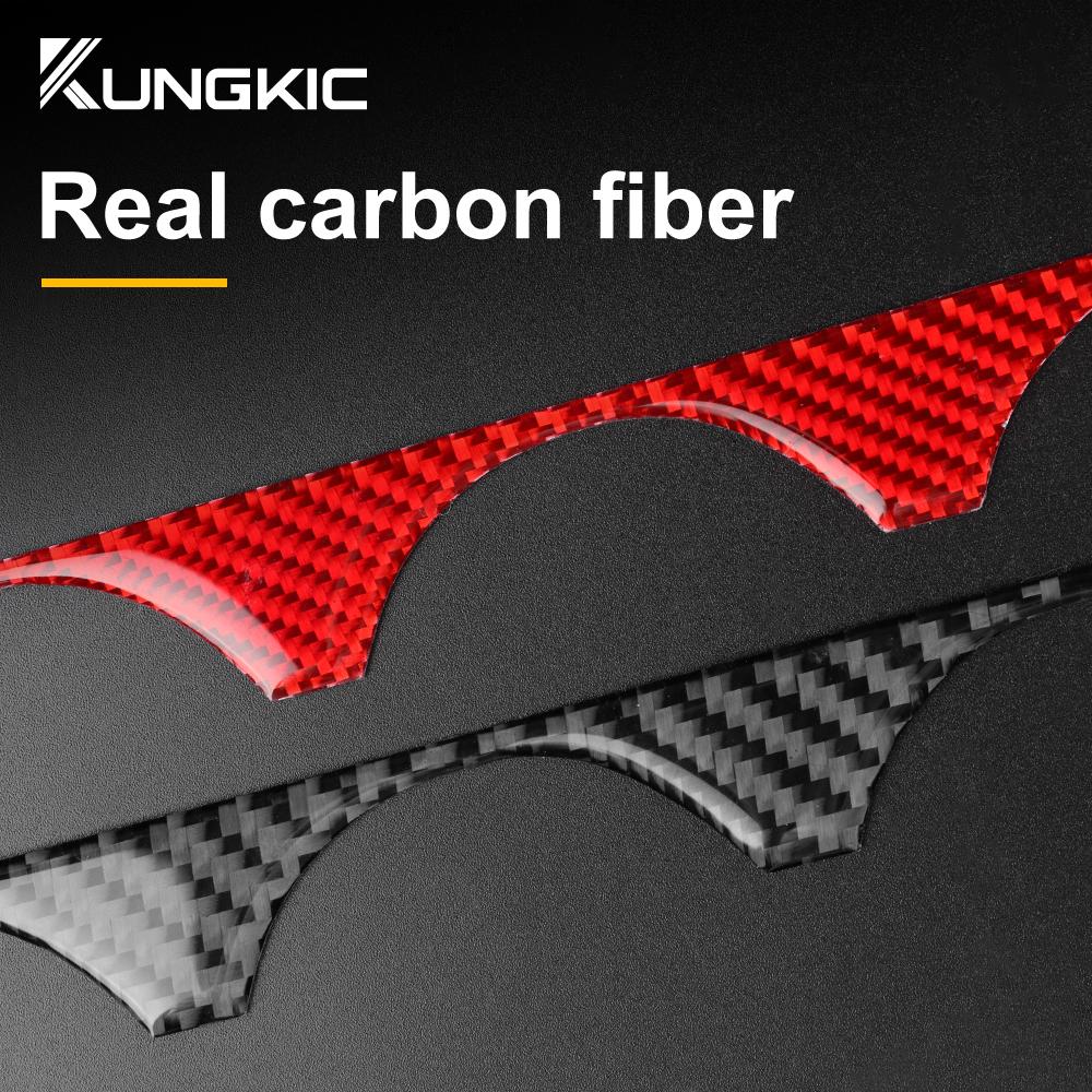 Real Soft Carbon Fiber Sticker For Subaru ZD8 BRZ Toyota ZN8 GR86 2021 2022 2023 2024 2025 2026 AC Interior Trim Panel RHD LHD