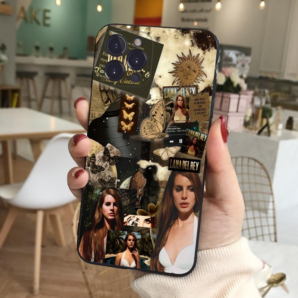 Lana Del Rey Phone Case Silicone Soft for iphone 16 15 14 13 12 11 Pro Mini XS MAX Plus X Cover